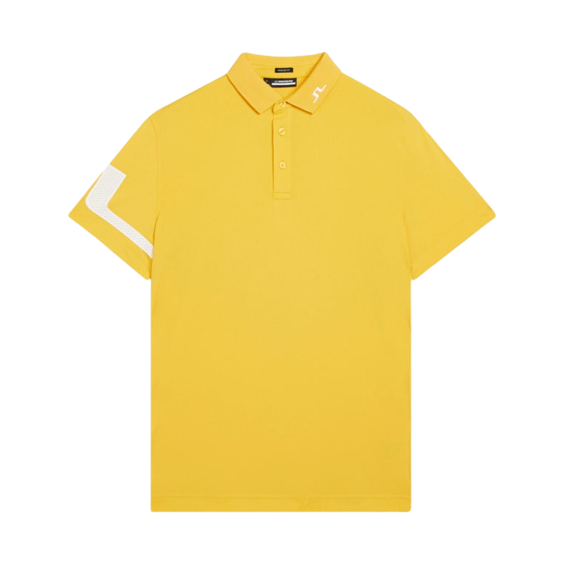 GMJT07621-I040 J.Lindeberg Heath Regular Fit Polo Citrus