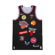 Supreme x Nike NBA Teams Authentic Jersey Black - 18SS