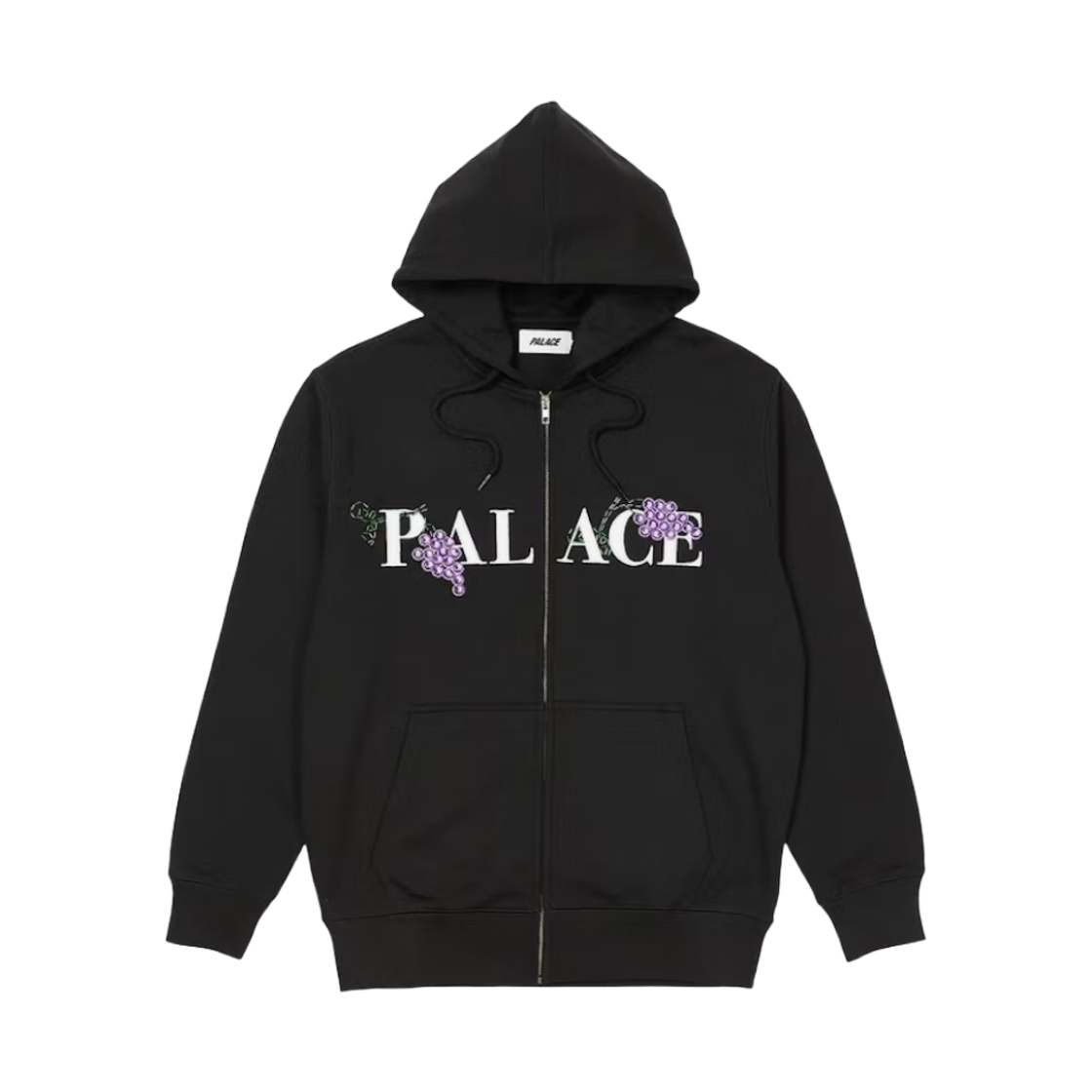 팔라스 그레이프 후드 집업 블랙 - 22FW(Palace Grape Zip Hood Black - 22FW) - 1