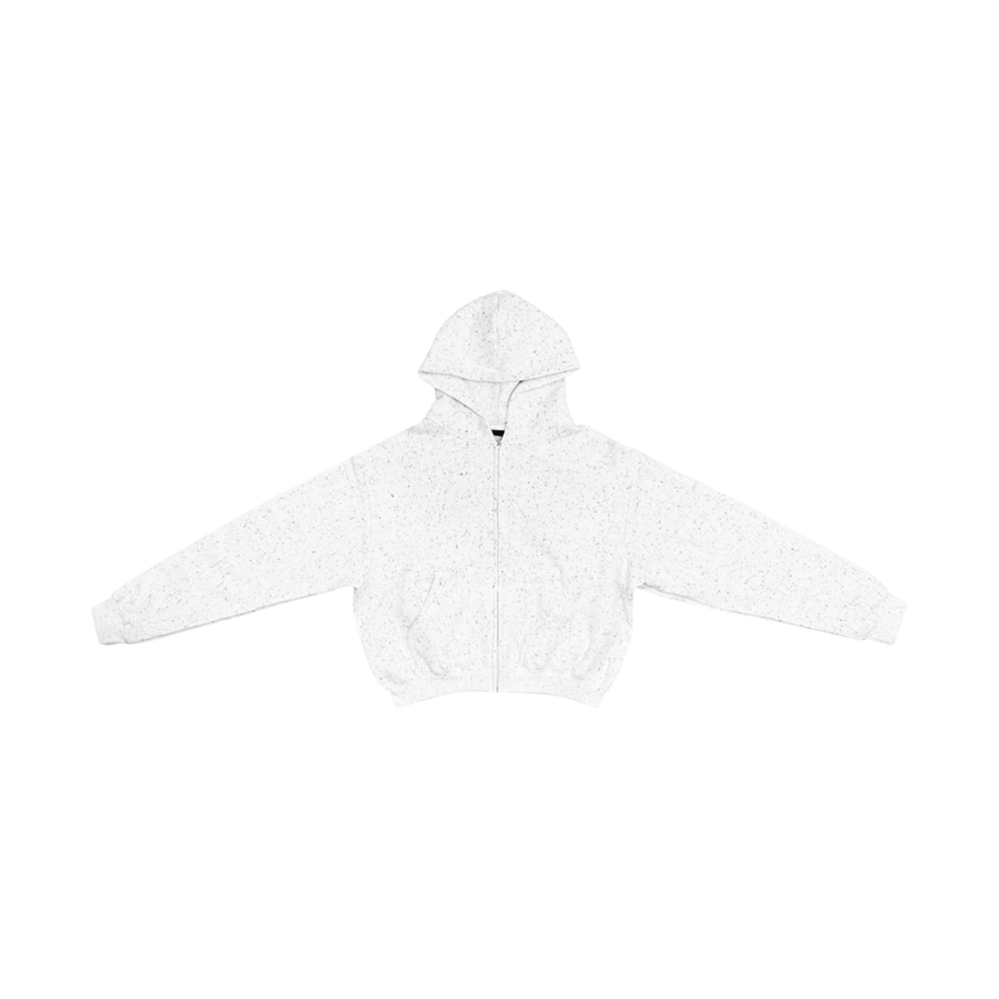 지초이 헤비 웨이트 코튼 집 후드 오레오(Jichoi Heavy Weight Cotton Zip Hoodie Oreo)