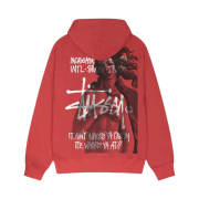 Stussy Ist Venus Zip Hoodie Pepper