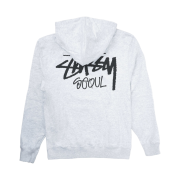 Stussy Stock Seoul Hood Ash Heather 2021