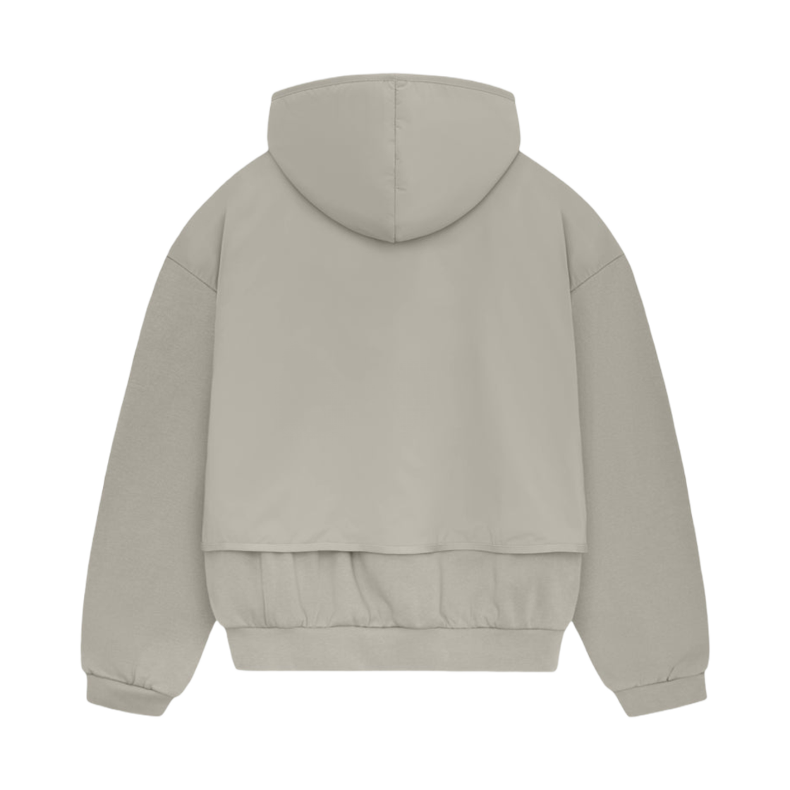 에센셜 나일론 플리스 후디드 스웨터 실 - 24SS(Essentials Nylon Fleece Hooded Sweater Seal - 24SS) - 2