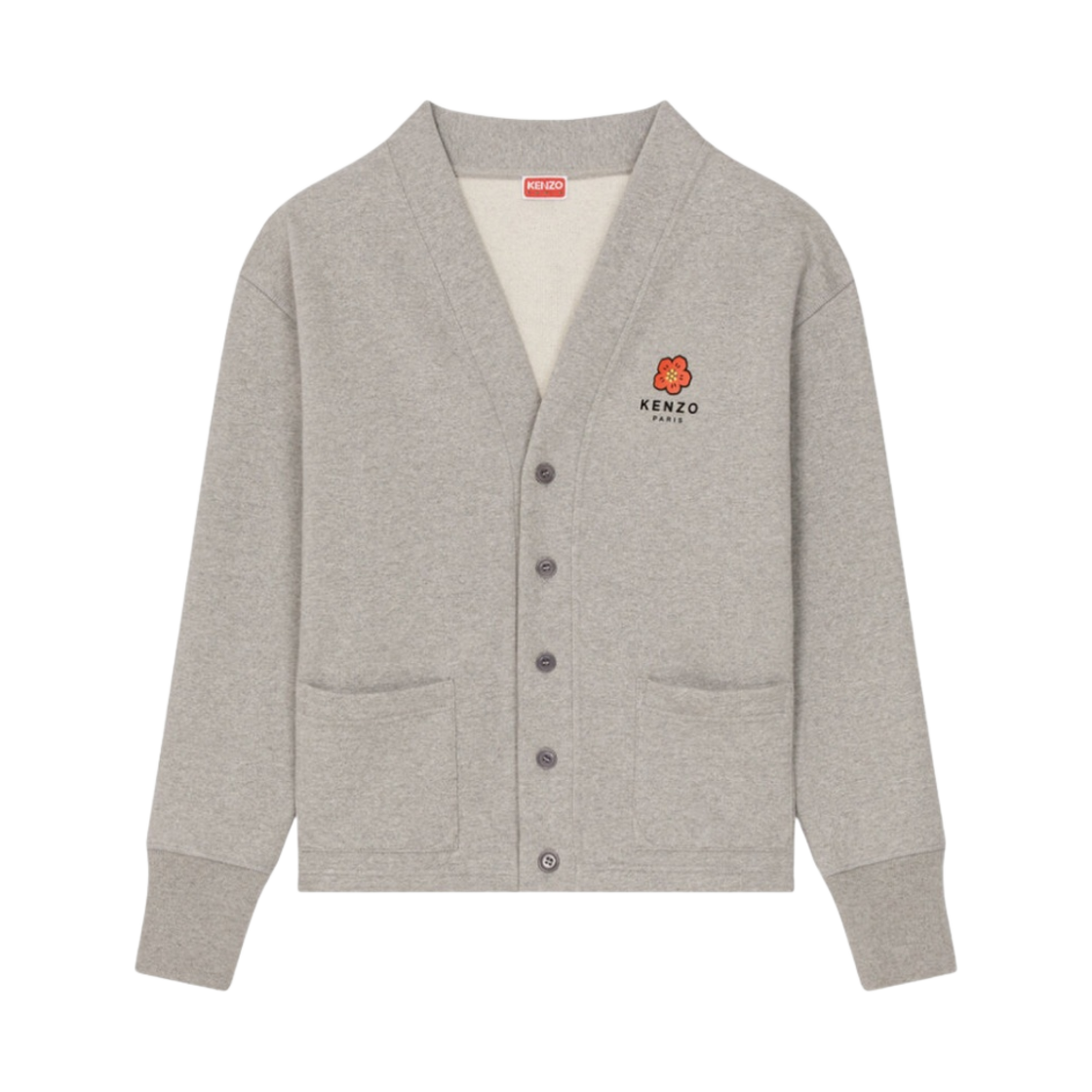 겐조 보케 플라워 가디건 펄 그레이(Kenzo Boke Flower Cardigan Pearl Grey)