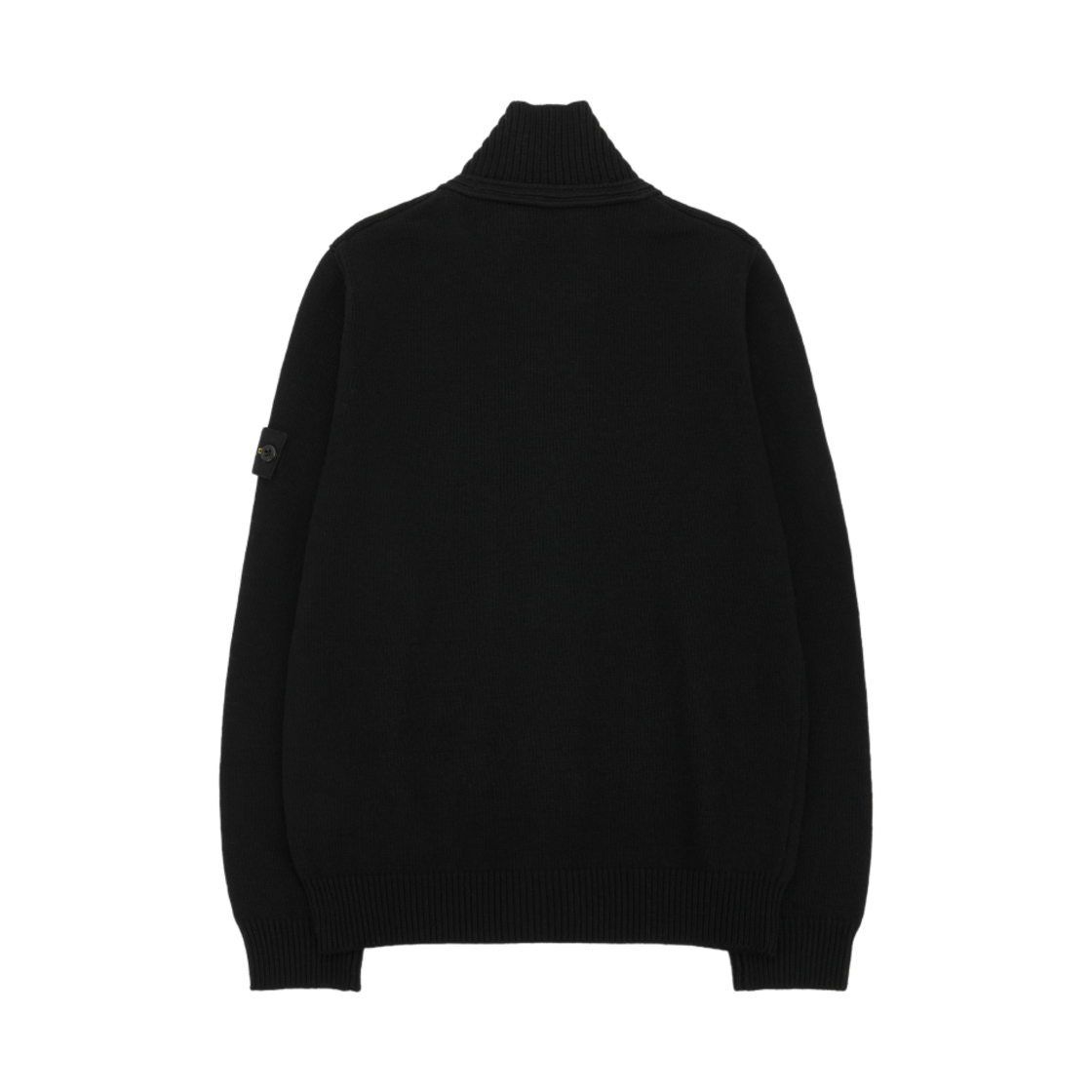 (키즈) 스톤 아일랜드 503Z1 가디건 니트 블랙 - 23FW((Kids) Stone Island 503Z1 Cardigan Knit Black - 23FW) - 2