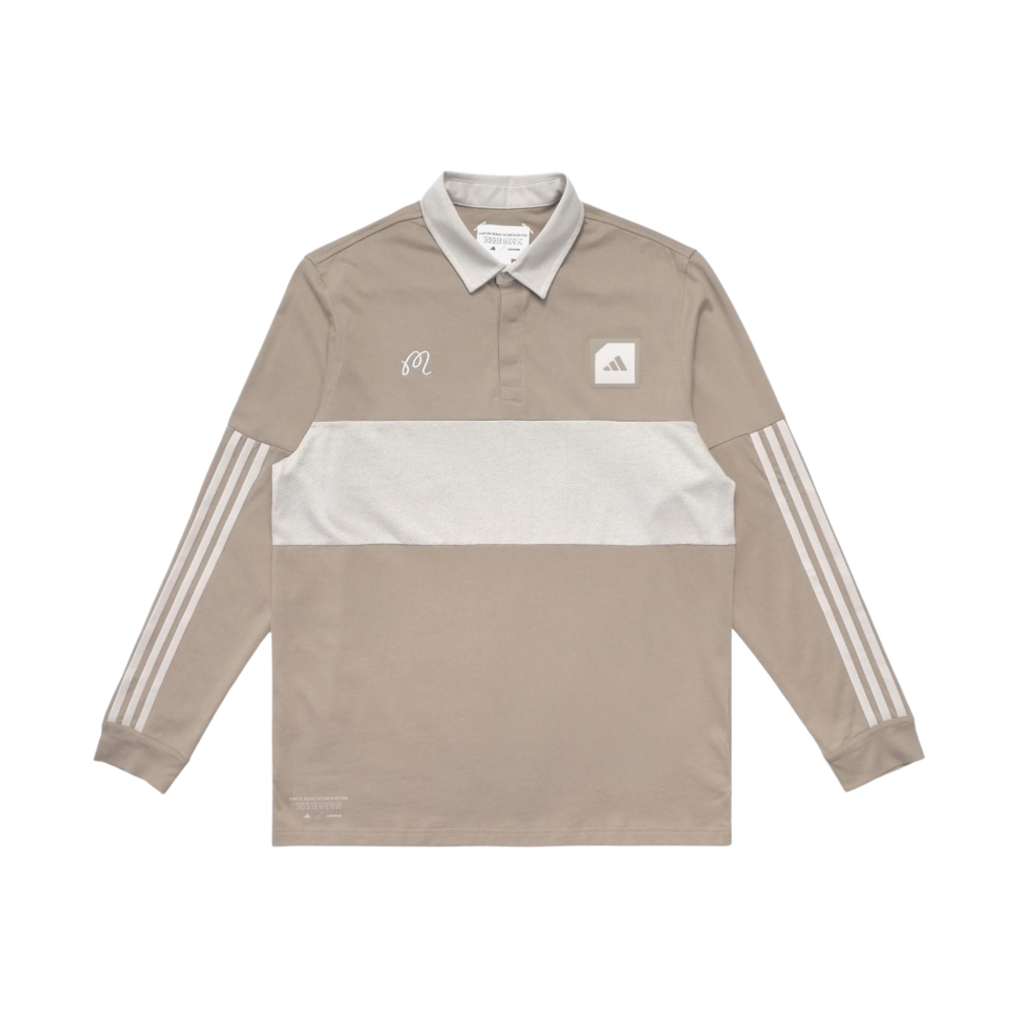 말본 골프 x 아디다스 ADX 롱 슬리브 폴로 헴프(Malbon Golf x Adidas ADX Long Sleeve Polo Hemp) - 1