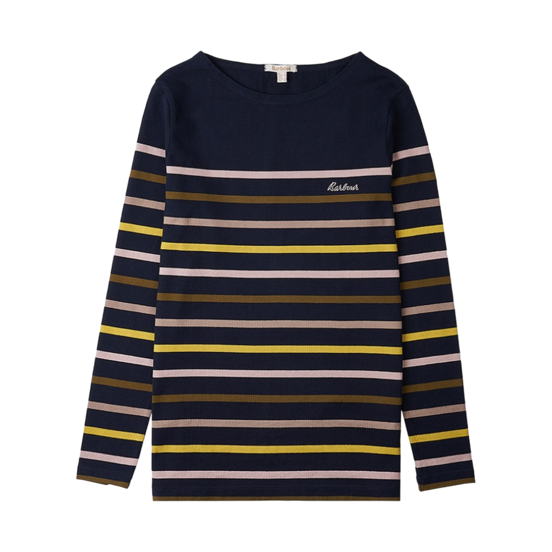 (W) 바버 호킨스 티셔츠 네이비((W) Barbour Hawkins T-Shirt Navy)