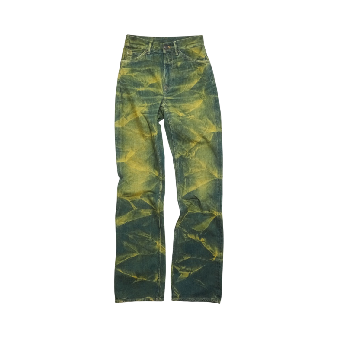 (W) 아크네 스튜디오 레귤러 핏 진 1977 옐로우 블루((W) Acne Studios Regular Fit Jeans - 1977 Yellow Blue) - 1
