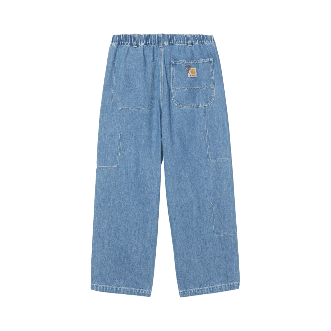 칼하트 WIP x 인빈시블 리무브드 포켓 더블 니 팬츠 스톤 워시드 블루(Carhartt WIP x Invincible Removed Pocket Double Knee Pant Stone Washed Blue) - 2