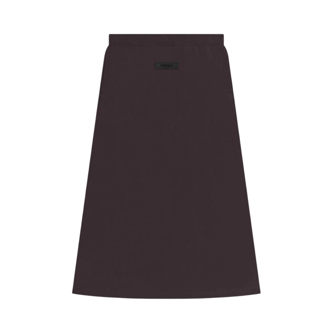 (W) 에센셜 롱 스커트 플럼 - 23SS((W) Essentials Long Skirt Plum - 23SS) - 1