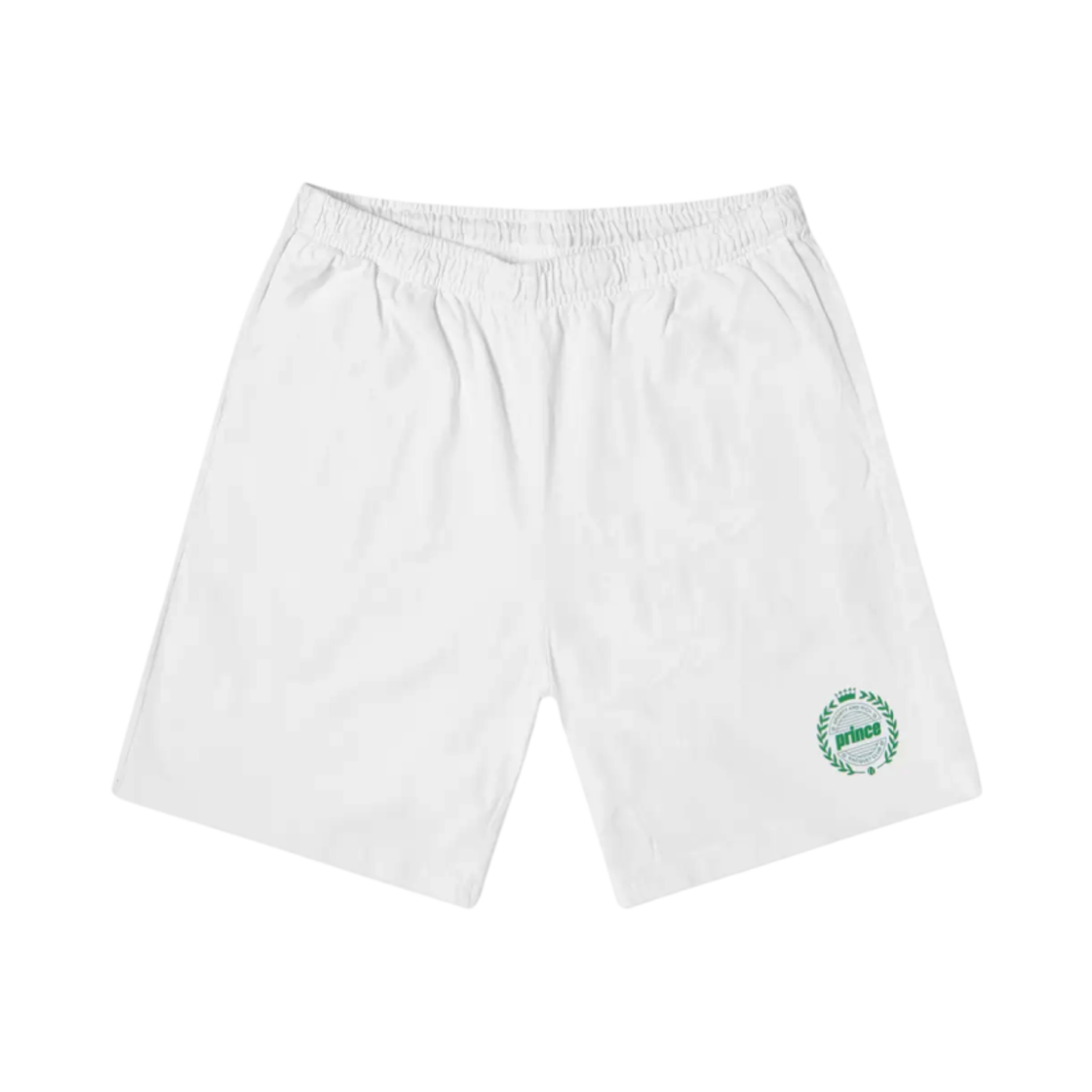 스포티 앤 리치 프린스 크레스트 짐 쇼츠 화이트(Sporty & Rich Prince Crest Gym Short White) - 1