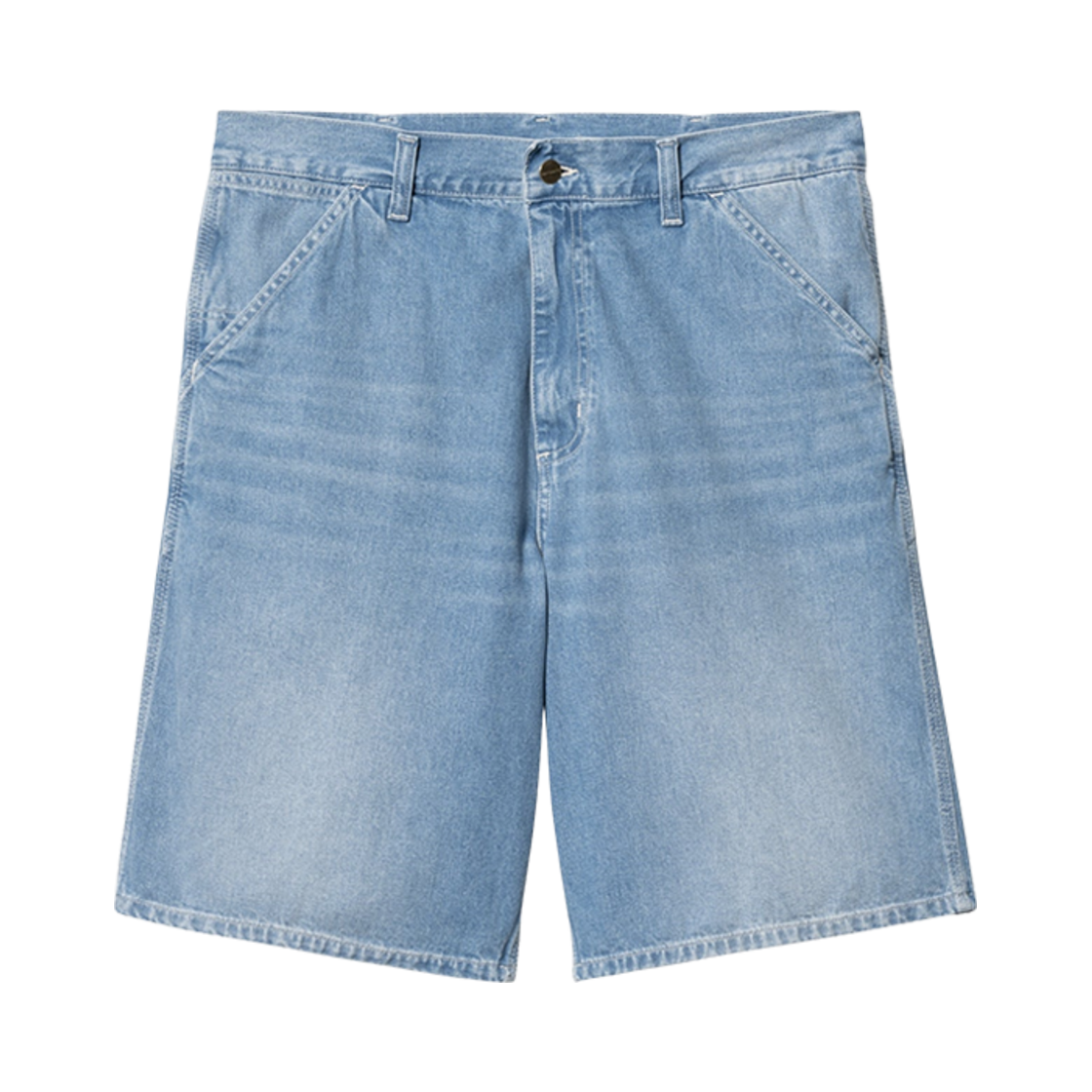 칼하트 WIP 심플 쇼츠 데님 블루 라이트 트루 워시드(Carhartt WIP Simple Shorts Denim Blue Light True Washed)