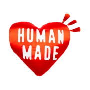 Human Made Heart Cushion Red