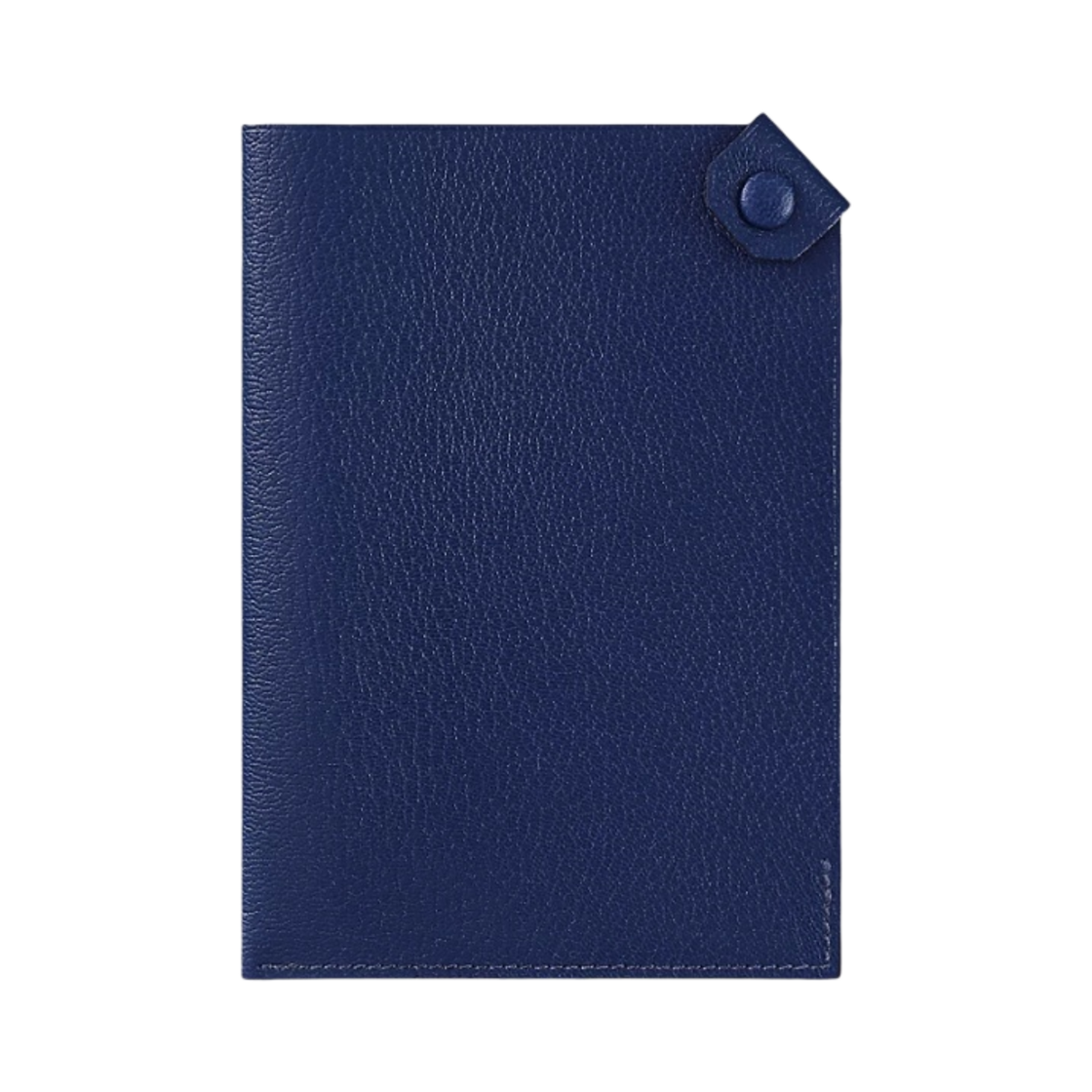 에르메스 타막 패스포트 홀더 샴킬라 고트스킨 & 팔라듐 하드웨어 블루 사피흐(Hermes Tarmac Passport Holder Chamkila Goatskin & Palladium Bleu Saphir) - 1