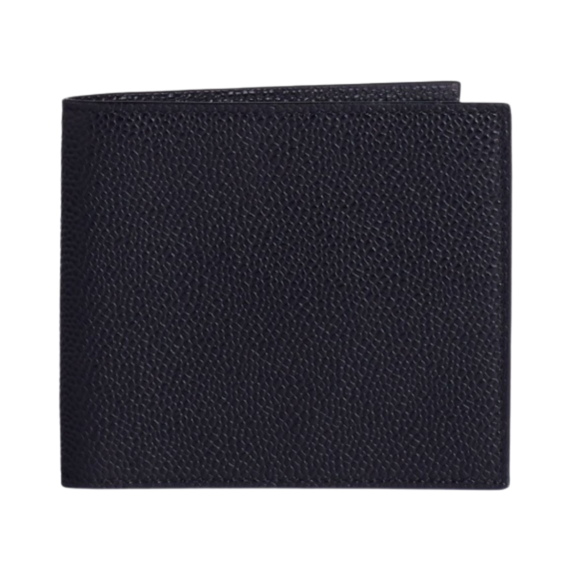 톰브라운 페블 그레인 레더 빌 폴드 지갑 블랙(Thom Browne Pebble Grain Bill Fold Wallet Black)