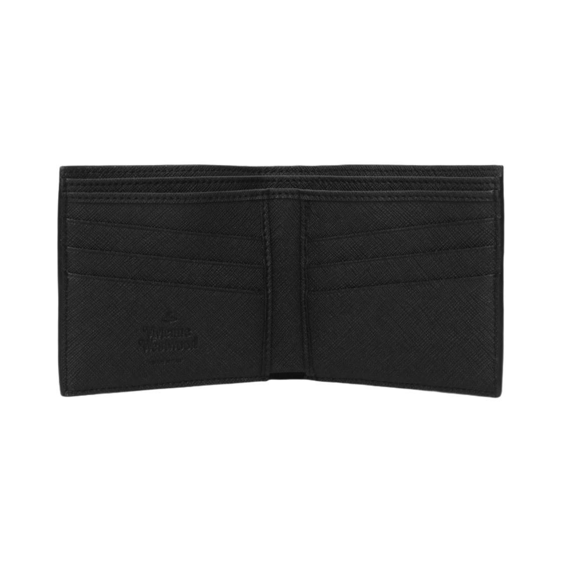 비비안 웨스트우드 사피아노 빌폴드 블랙(Vivienne Westwood Saffiano Billfold Black) - 3