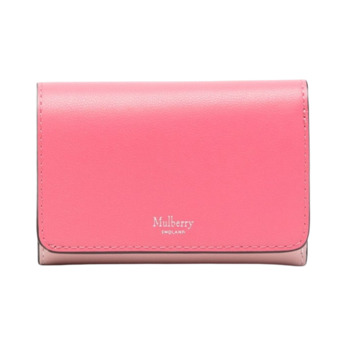 RL7831-587Z375 Mulberry Micro Classic Grain Continental Tri-fold Geranium Pink Powder