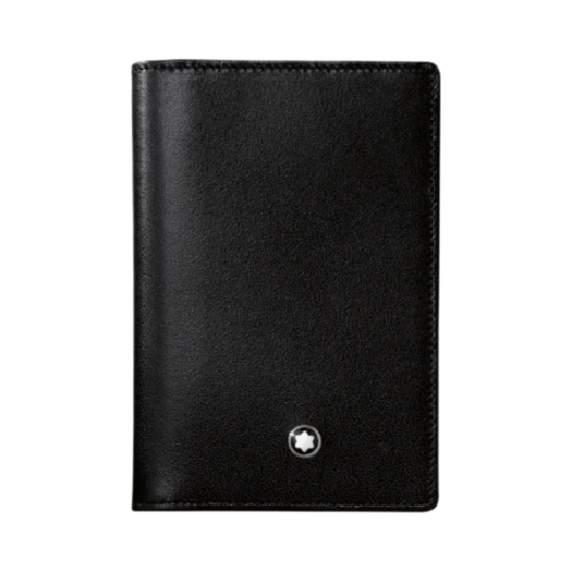 14108 Montblanc Meisterstuck Business Card Holder Black