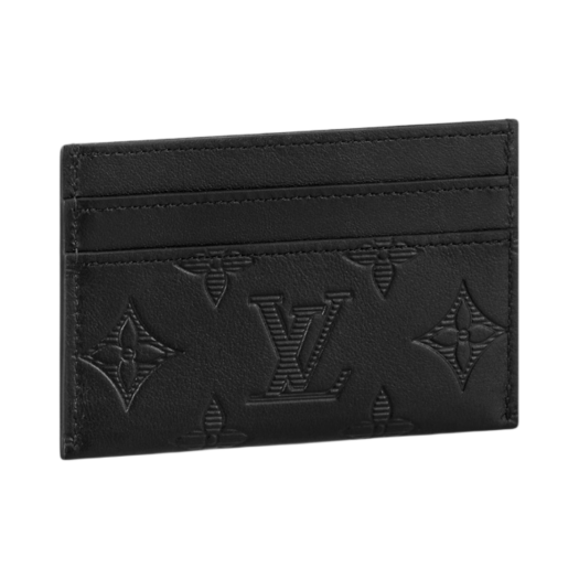 M81415 Louis Vuitton Porte Cartes Double Card Holder Black