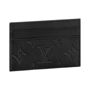 Louis Vuitton Porte Cartes Double Card Holder Black