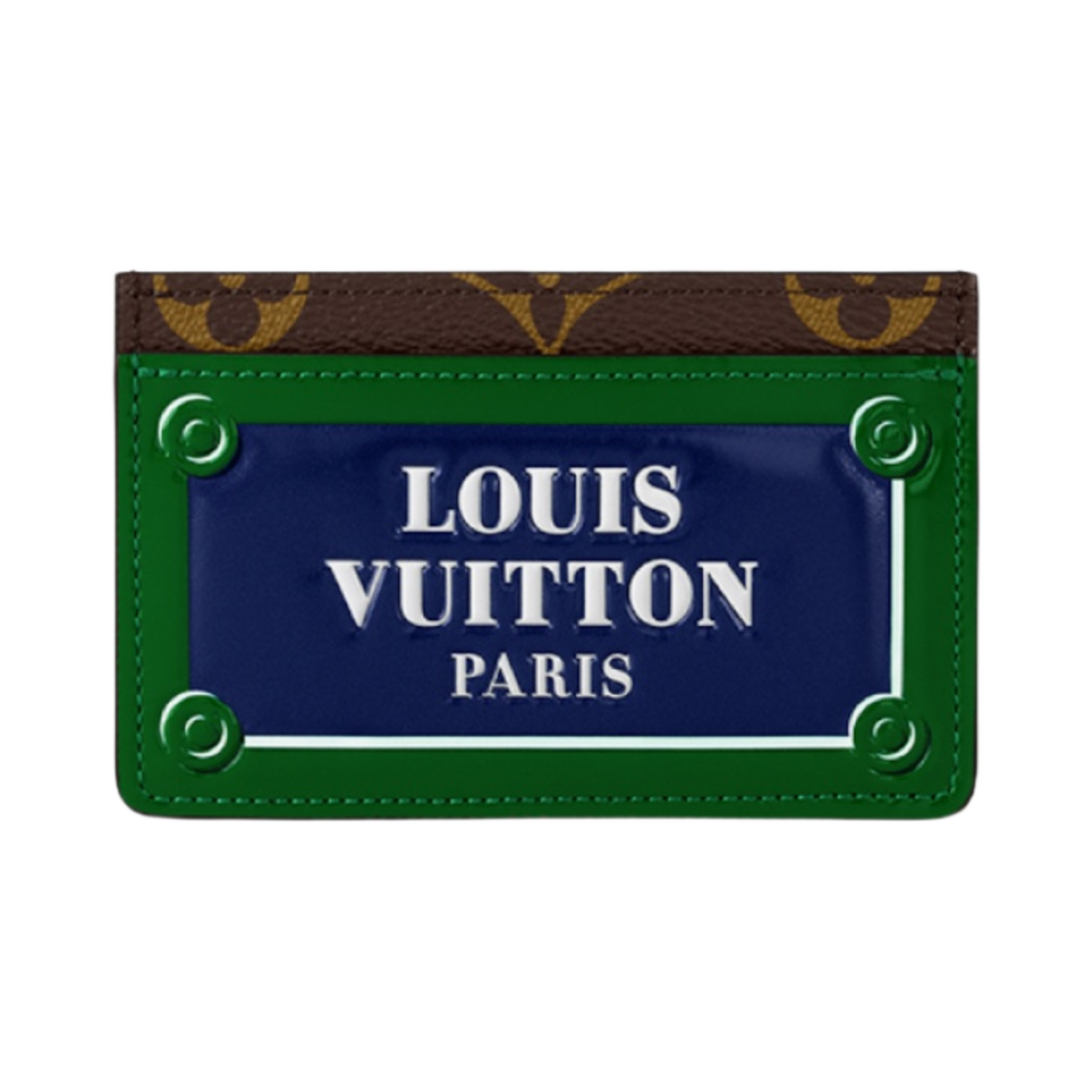 루이비통 카드 홀더 블루 그린(Louis Vuitton Card Holder Blue Green) - 1