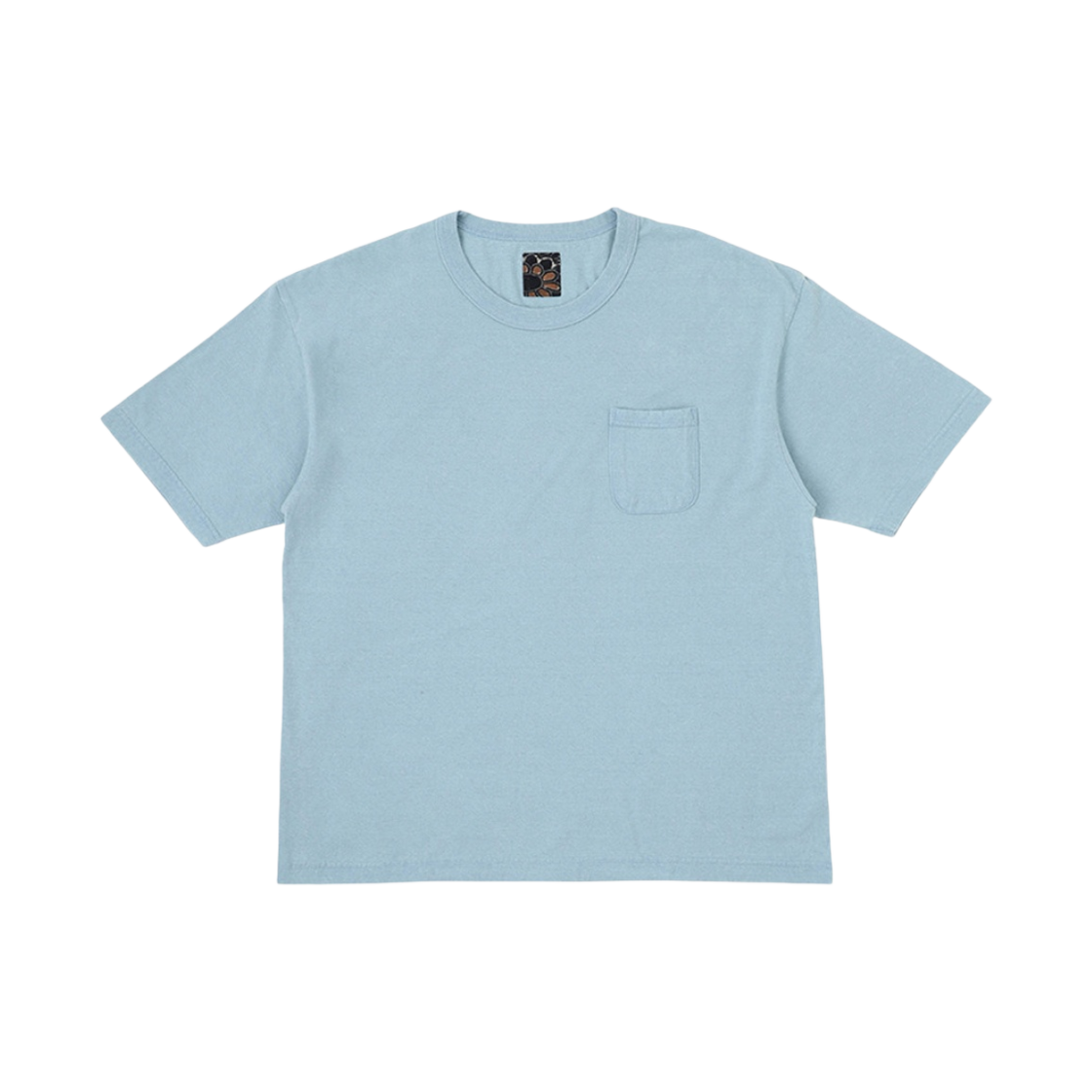 비즈빔 엠플러스 숏슬리브 티셔츠 라이트 인디고 - 23SS(Visvim Amplus S/S T-Shirt Light Indigo - 23SS) - 1