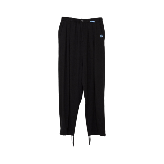 A11PT031-BLACK Maison Mihara Yasuhiro Bouclette Check Pants Black