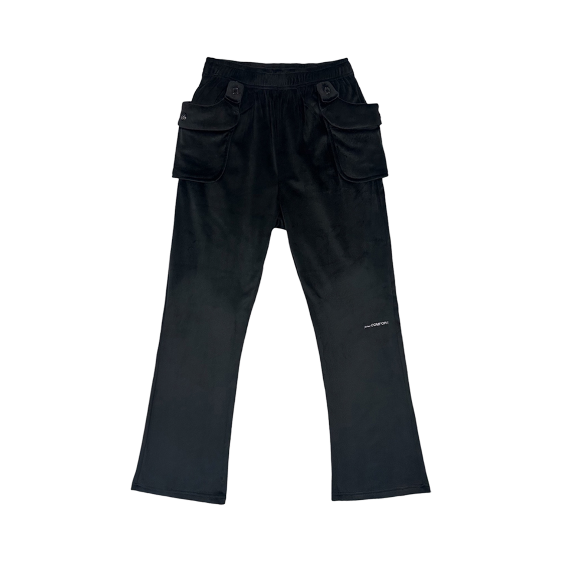 (W) 지초이 플리스 포켓 팬츠 블랙((W) Jichoi Fleece Pocket Pants Black)