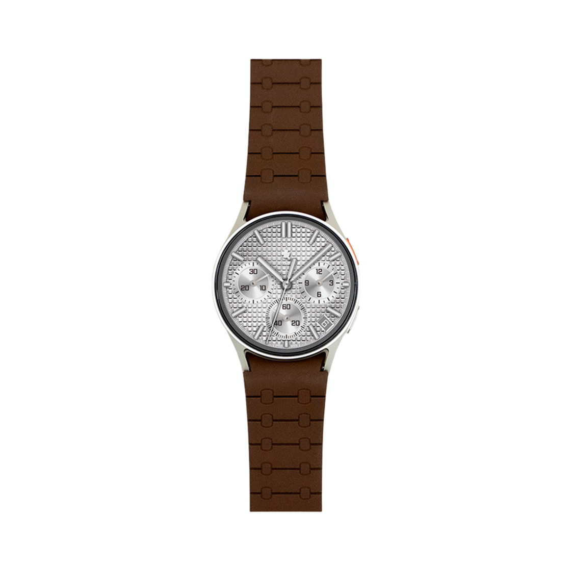캘릭스 갤럭시워치 20mm 실리콘 마그네틱 스트랩 치즈 브라운(CALYX Galaxy Watch 20mm Silicone Magnetic Strap Cheese Brown)