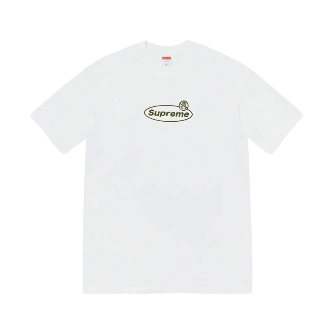 슈프림 워닝 티셔츠 화이트 - 22FW