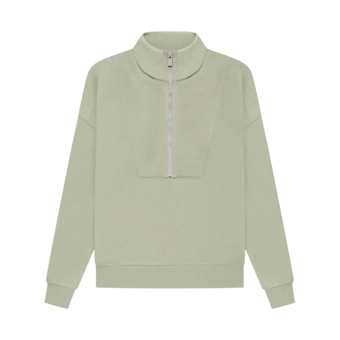 - (W) Essentials 1/2 Zip Pullover Sweatshirt Seafoam - 22SS
