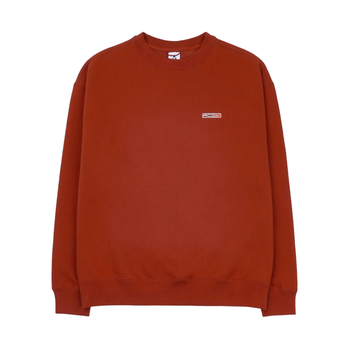 DM9941-671 Nike ACG Therma-Fit Crew Fleece Sweatshirt Cinnabar - US/EU