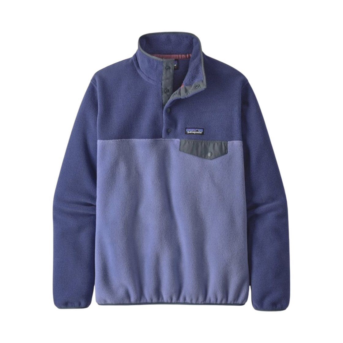 (W) 파타고니아 라이트웨이트 신칠라 스냅-T 플리스 풀오버 라이트 커런트 블루((W) Patagonia Lightweight Synchilla Snap-T Fleece Pullover Light Current Blue) - 1
