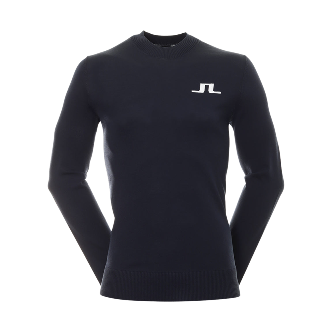 GMKW08963-6855 J.Lindeberg Gus Crew Neck Sweater Navy