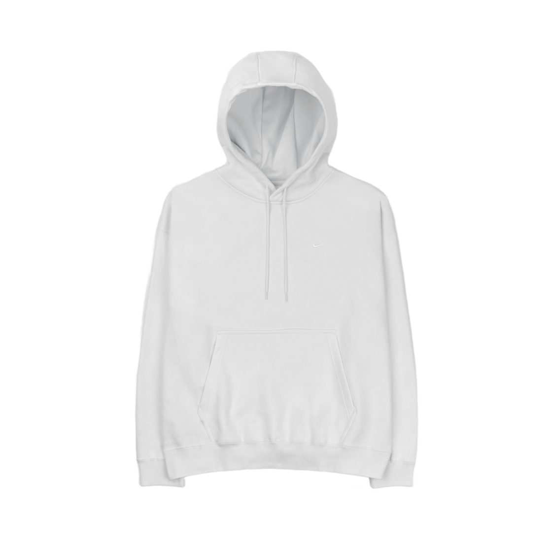 나이키 NRG 솔로 스우시 플리스 후드 화이트 - US/EU(Nike NRG Solo Swoosh Fleece Hoodie White - US/EU)