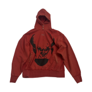 Thug Club Satan Hoodie Sweat Red Black