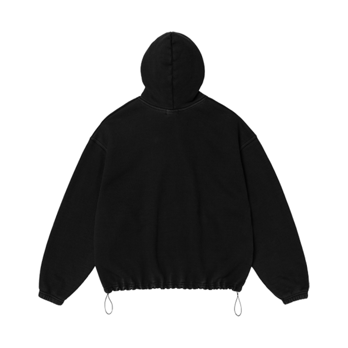 떠그 클럽 피스 스터드 후드 블랙(Thug Club Peace Stud Hoodie Black) - 2