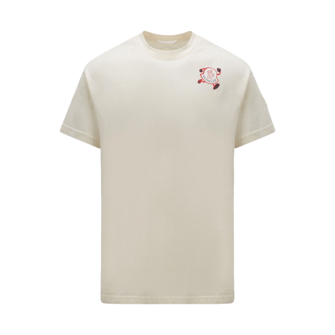 몽클레르 로고 티셔츠 오프 화이트 - 23SS(Moncler Logo T-Shirt Off White - 23SS) - 1