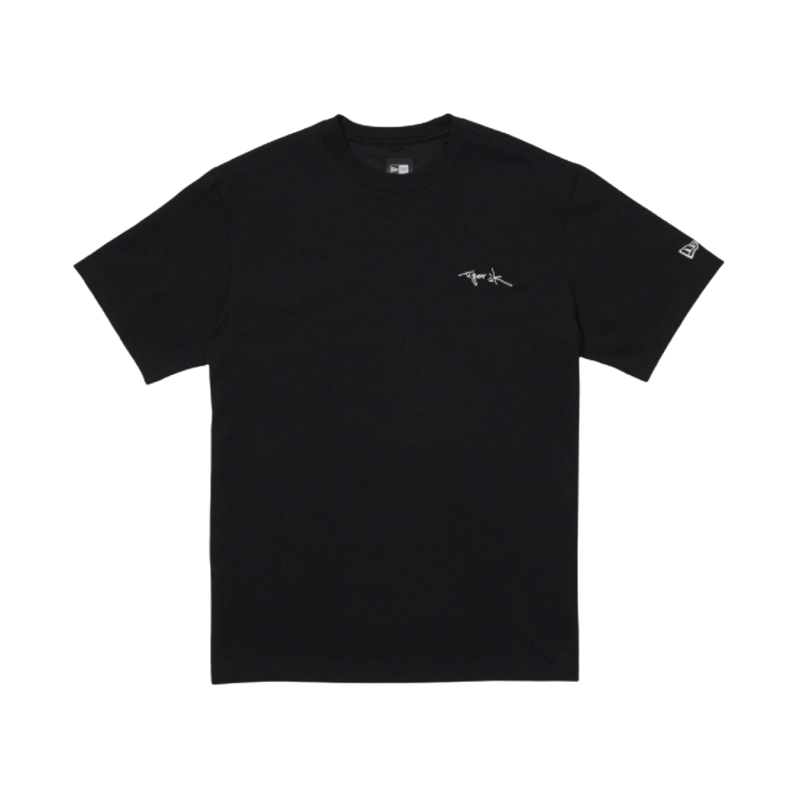 뉴에라 x 타이거 JK 핸드라이팅 티셔츠 블랙(New Era x Tiger JK Handwriting T-Shirt Black) - 2