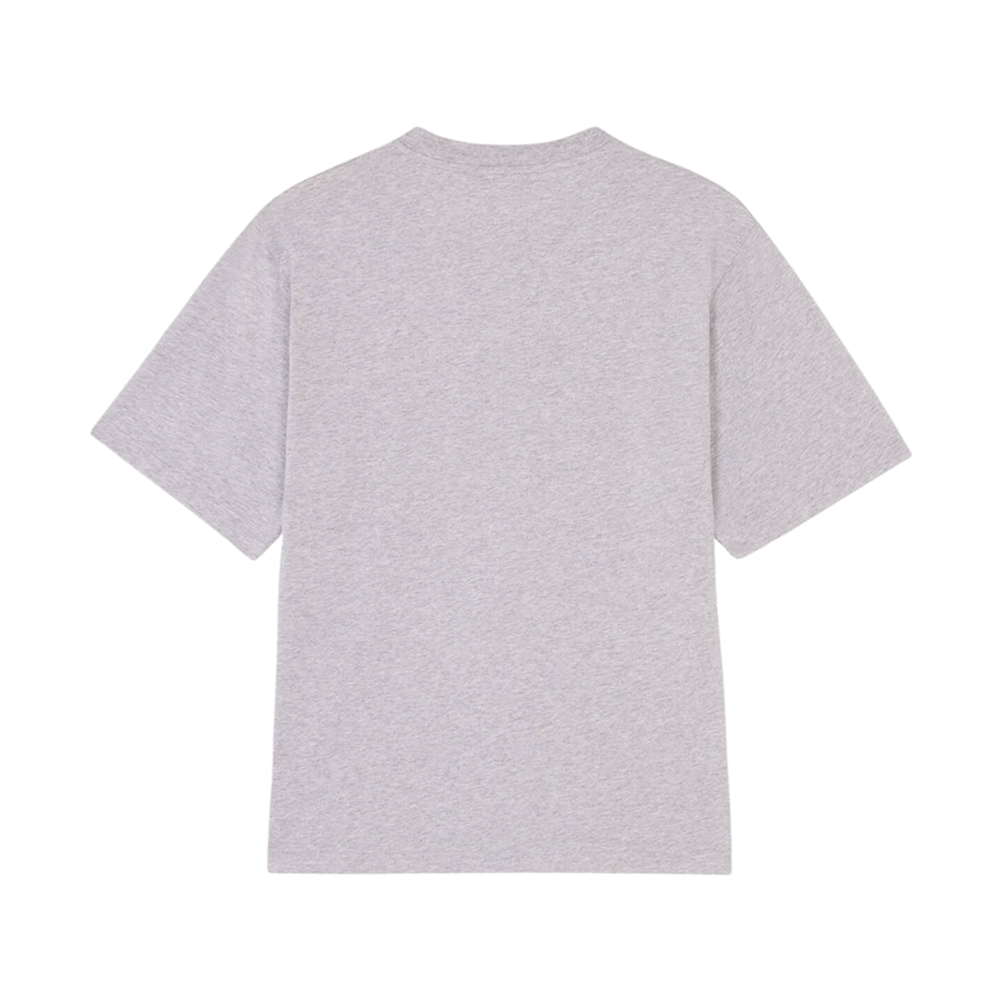 (W) 메종 키츠네 아이스 크림 스플래쉬 컴포트 티셔츠 라이트 그레이 멜란지((W) Maison Kitsune Ice Cream Splash Comfort T-Shirt Light Grey Melange) - 2