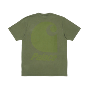 Palace x Carhartt WIP S/S Pocket T-Shirt Dollar Green - 23FW