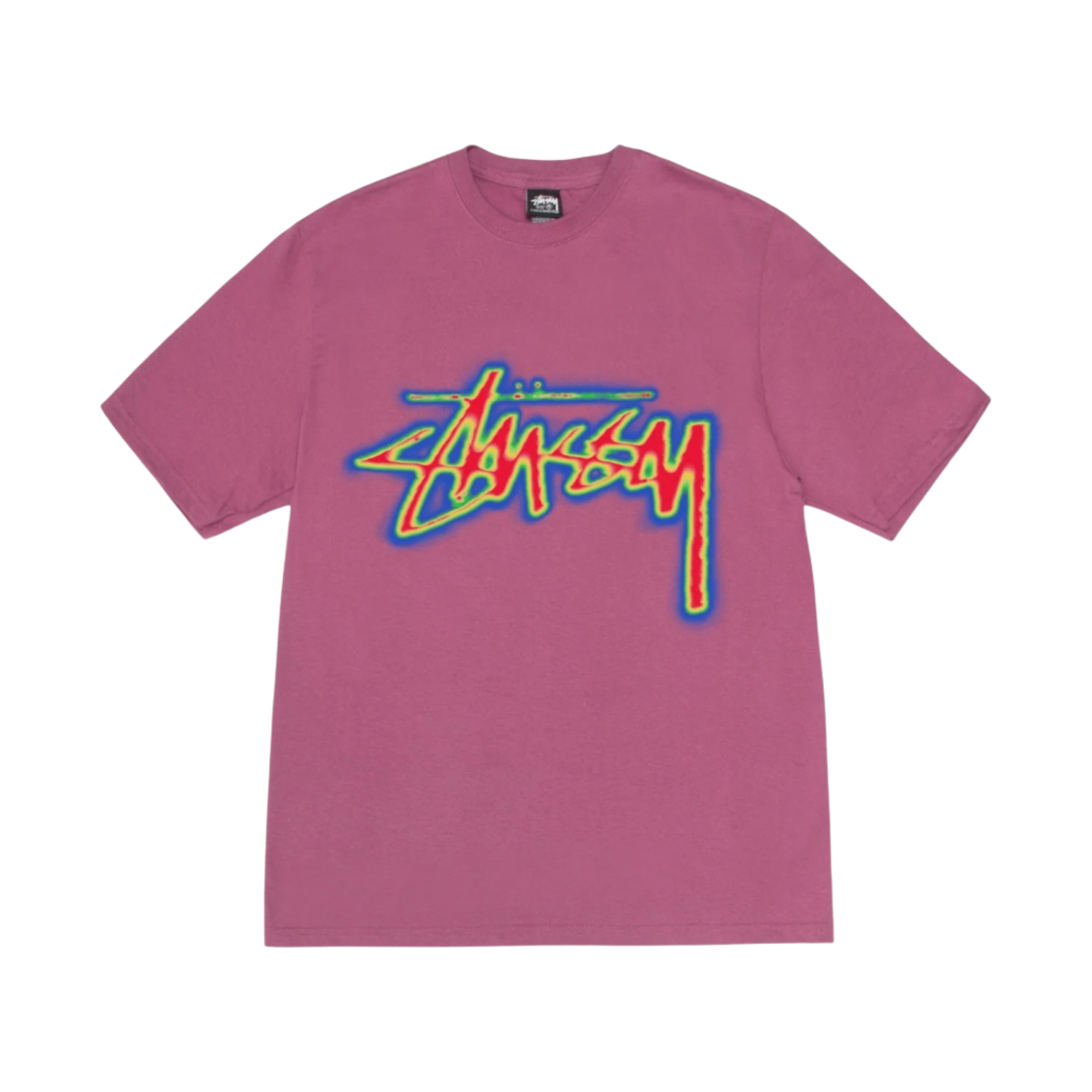 스투시 써멀 스탁 티셔츠 베리