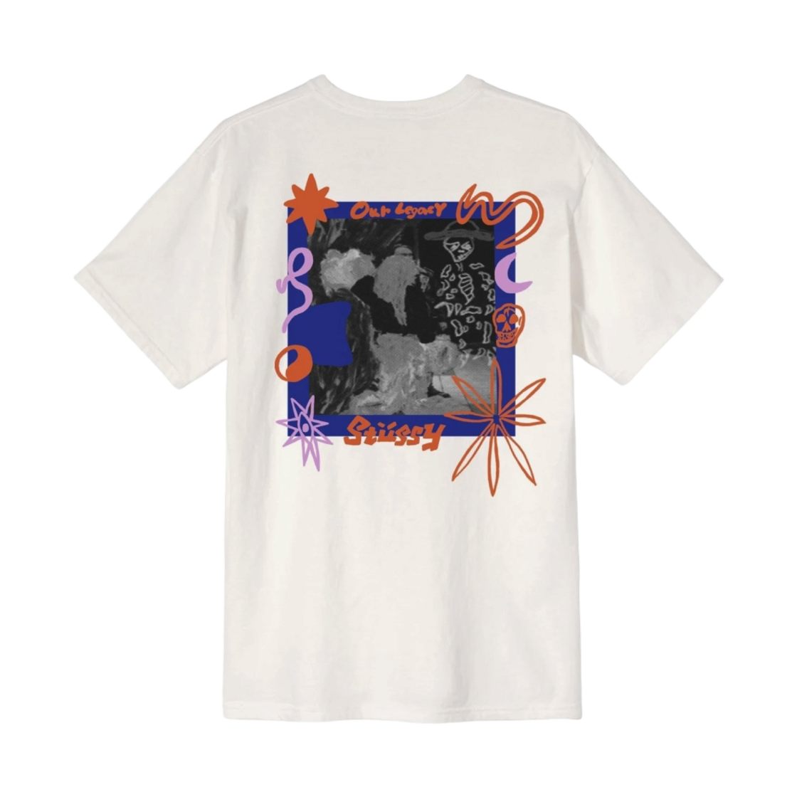 스투시 x 아워레가시 포트레이트 피그먼트 다이드 티셔츠 내츄럴(Stussy x Our Legacy Portrait Pig. Dyed T-Shirt Natural) - 2