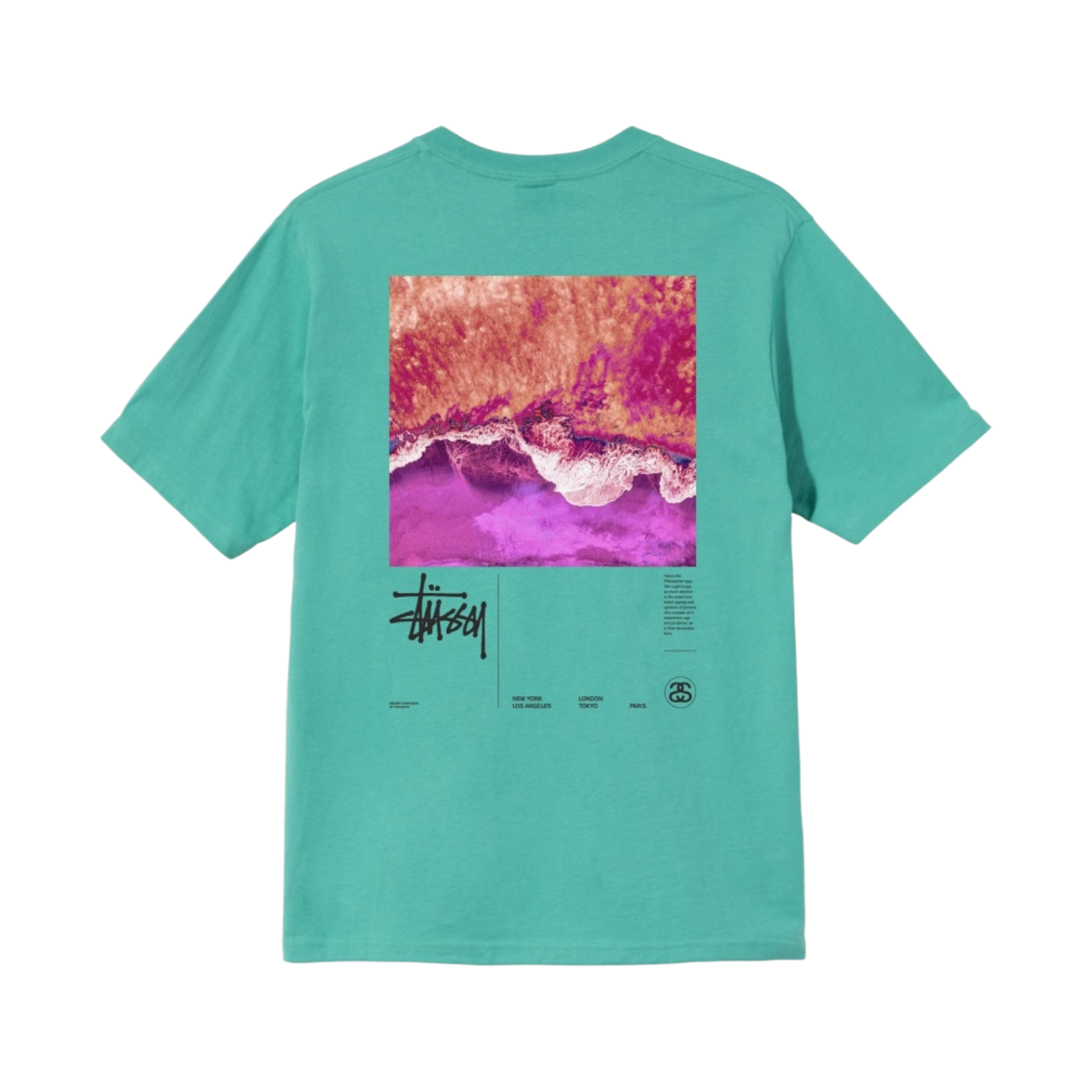 1904710 Stussy Ocean Dream T-Shirt Green