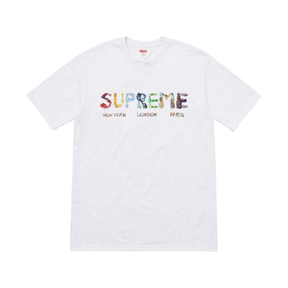 슈프림 락스 티셔츠 화이트 - 18SS