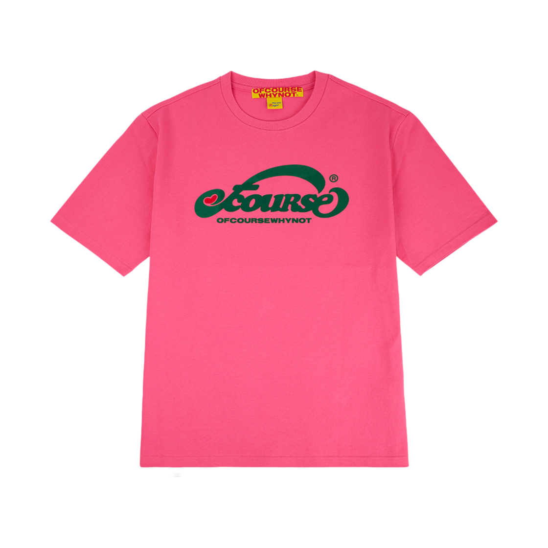 OW42TRU01_P ofcoursewhynot Soul Mate T-Shirt Pink