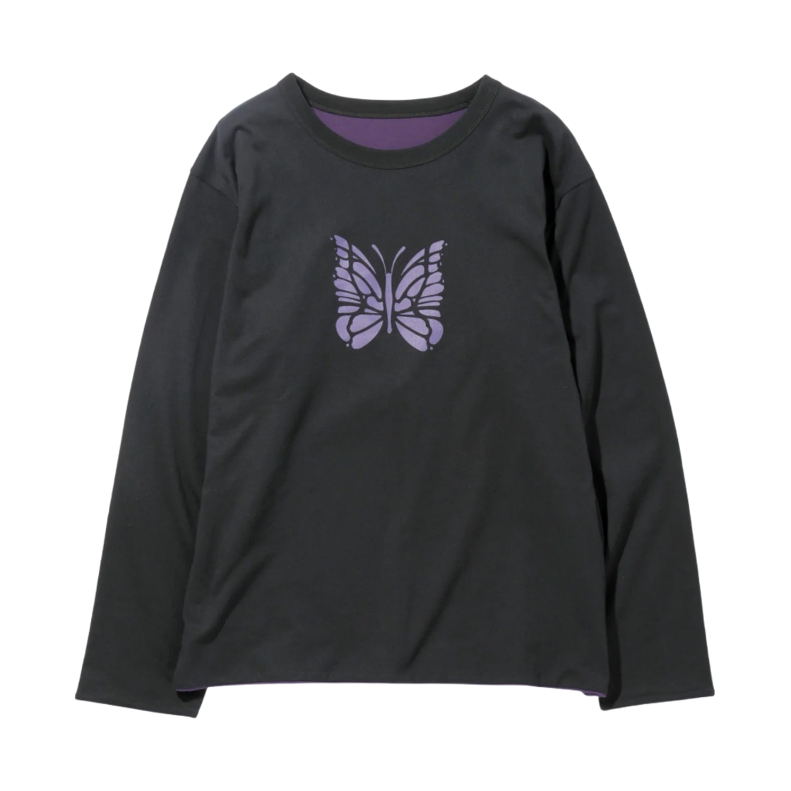 니들스 리버시블 롱슬리브 티셔츠 블랙