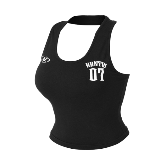 BG2WXT175BK BORN TO WIN W 07 Halterneck Sleeveless Black