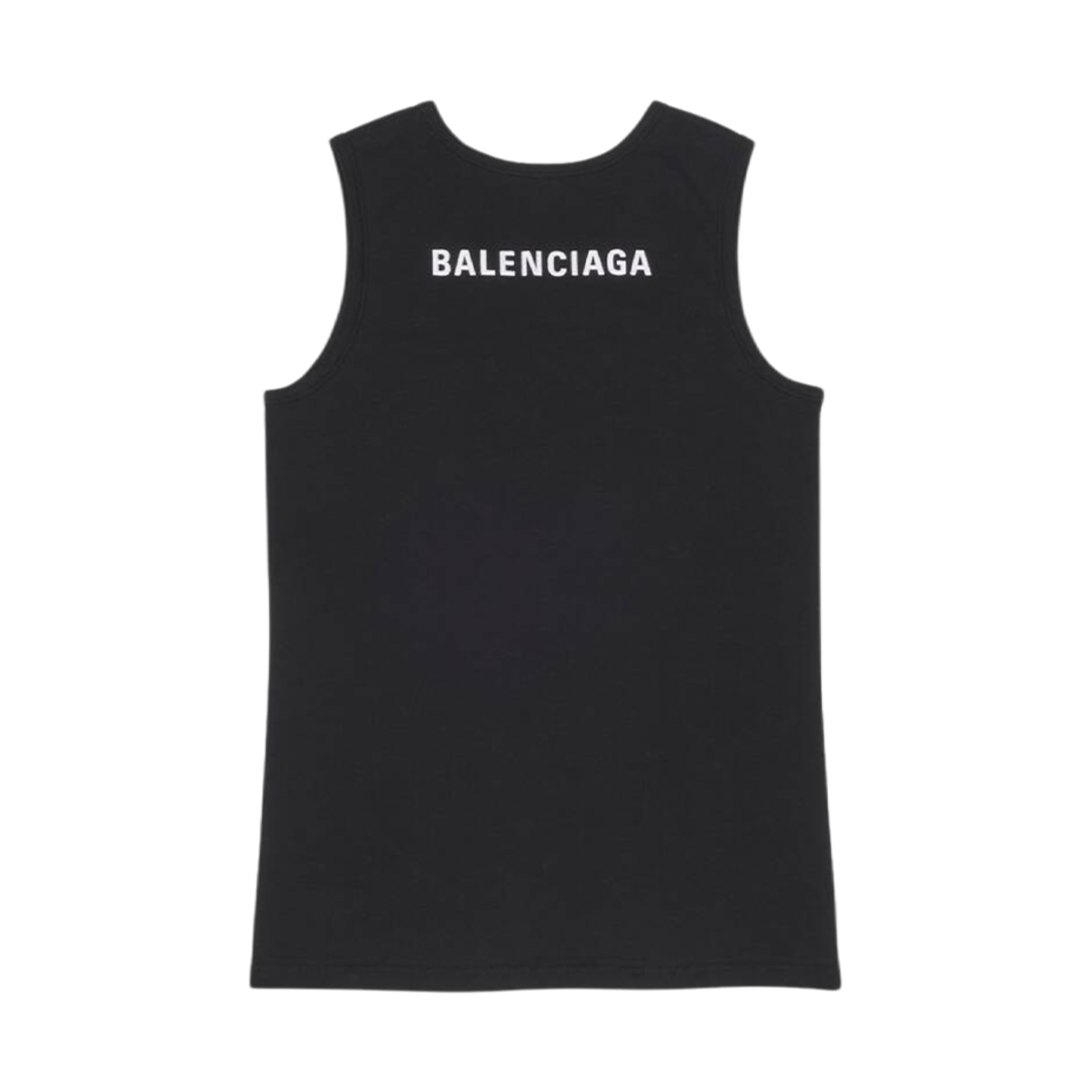 (W) 발렌시아가 루즈 탱크탑 블랙((W) Balenciaga Loose Tank Top Black) - 2