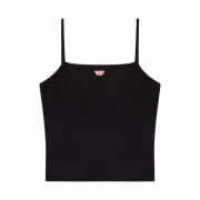 (W) Diesel T-Hop-D Responsible Cropped Tank Top Black